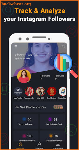 Instatracker - IG Analyzer screenshot