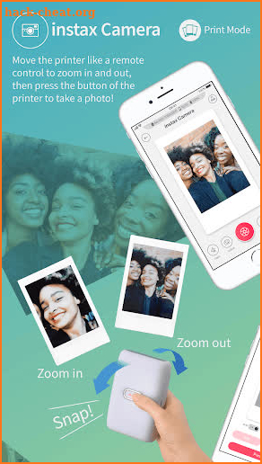 instax mini Link screenshot