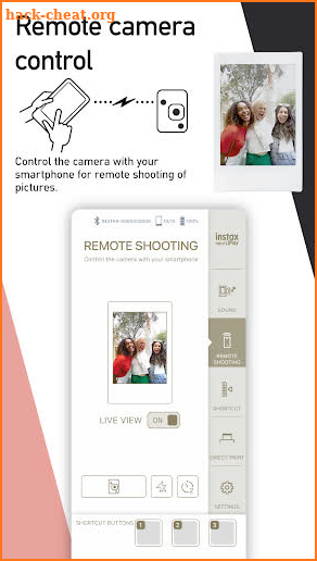 instax mini LiPlay screenshot