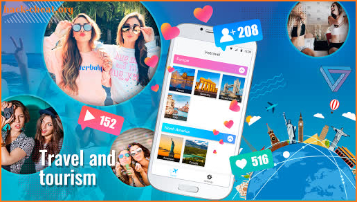 InsTravel - Get Followers by Using Nice Posts screenshot