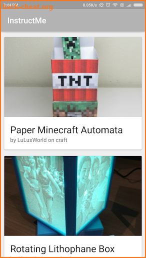 InstructMe - Instructables App screenshot