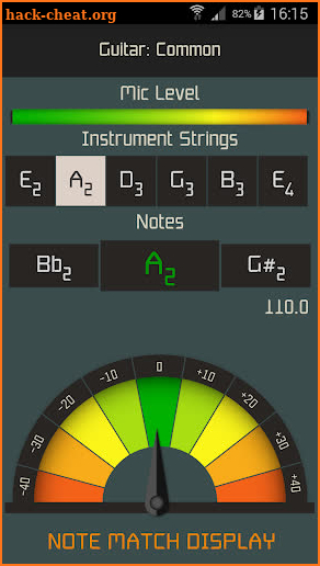 Instrument Tuner Free screenshot