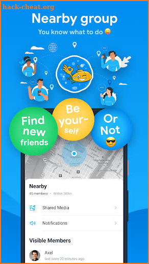 Insub messenger screenshot