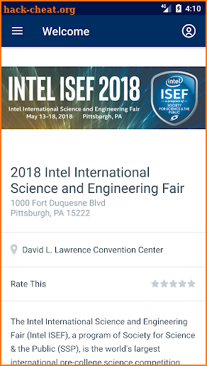 Intel ISEF 2018 screenshot