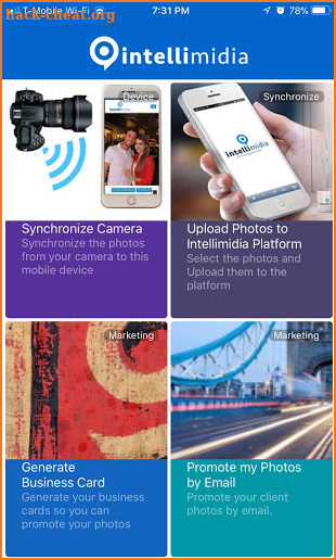 Intellimidia Photos Realtime for Photographers screenshot