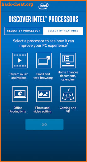 Intel® RXT screenshot