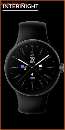 Interinight - watch face screenshot