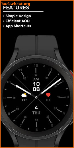 Interinight - watch face screenshot