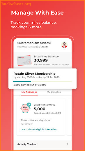 InterMiles  - Travel & Lifestyle Rewards Programme screenshot