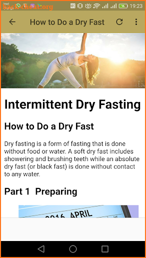 Intermittent Fasting 10 Days Plan screenshot