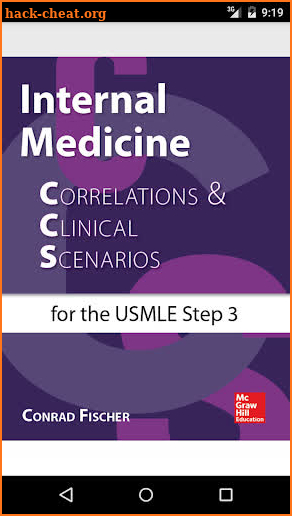 Internal Medicine CCS for the USMLE Step 3 screenshot