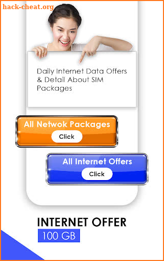 Internet Data Packages screenshot