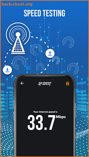 Internet Speed Test for Android - WIFI Speed Test screenshot