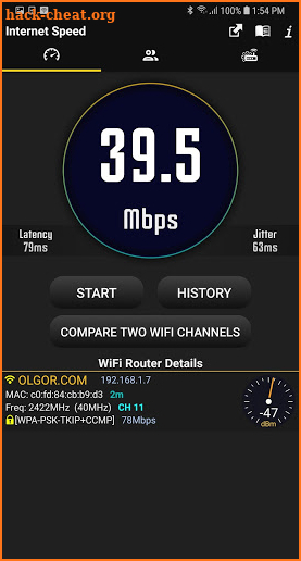 Internet Speed Test - WiFi Maestro screenshot