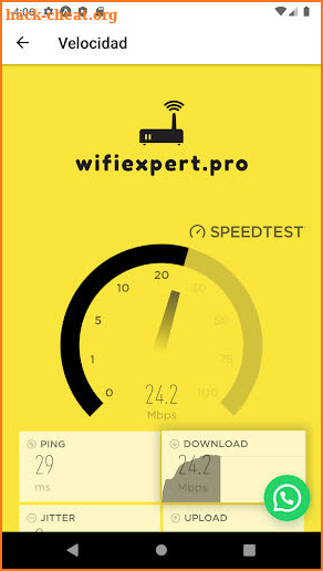 Internet Test Velocidad wifiexpert.pro screenshot