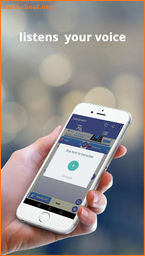 Interpreter translator voice translation free screenshot