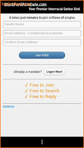 Interracial Dating Mobile screenshot