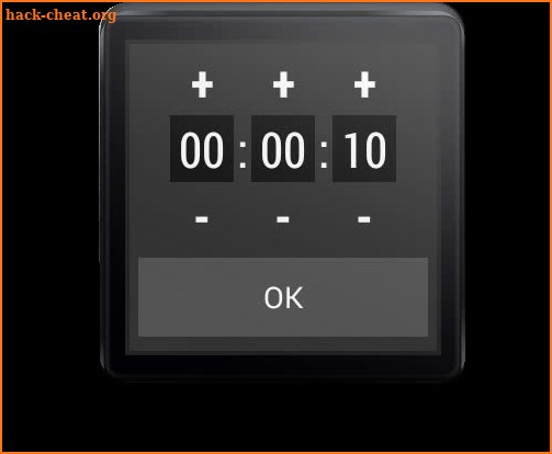 Interval Timer For Wear OS (Android Wear) screenshot