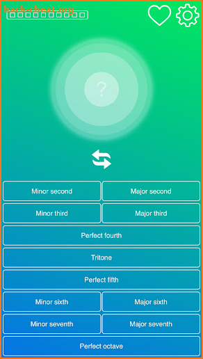 Intervals Pro: ear training screenshot