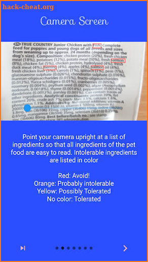 Intol4Pets Animal Food Allergy screenshot