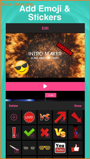 Intro Maker - intro creator with music for Youtube screenshot