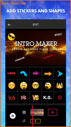 Intro Maker With Music, Video Editor & Video Maker screenshot