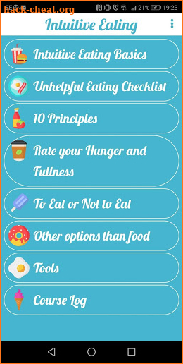 Intuitive Eating screenshot