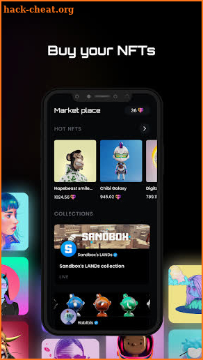 Invent: NFT Creator & Market screenshot