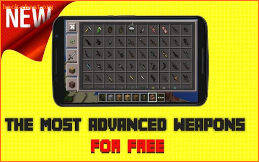 Inventory Gun Mod MCPE screenshot