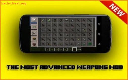 Inventory Gun Mod MCPE screenshot