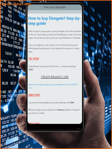 Invest ElonGate Cryptocurrency Price chart live screenshot