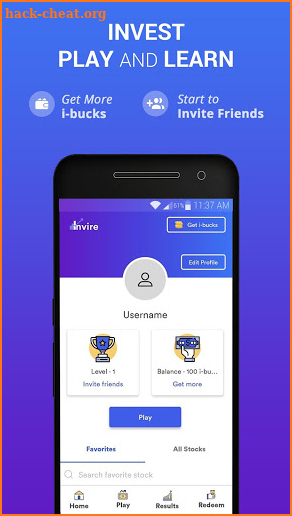Invire: Play Stock Market Game & Simulator screenshot