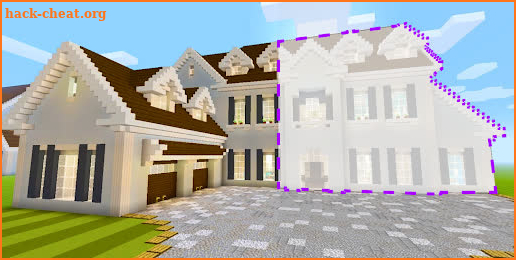 Invisible House Mod for Minecraft screenshot