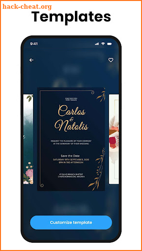 Invitation Card Maker screenshot