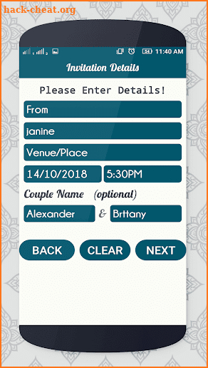 Invitation Card Maker : Invitation Maker screenshot