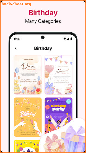 Invitation Maker: Card Creator screenshot