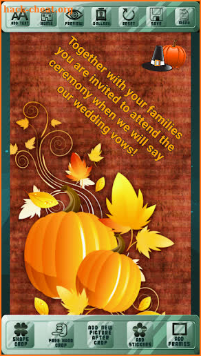 Invites For Thanksgiving Day screenshot