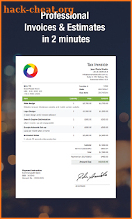 Invoice & Estimate Generator - Contractor Billing screenshot