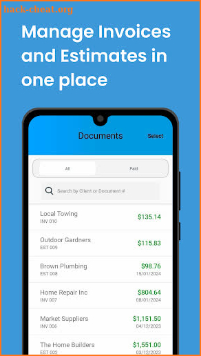 Invoice Maker and Estimate App screenshot