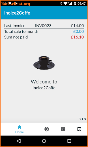 Invoice2coffe screenshot