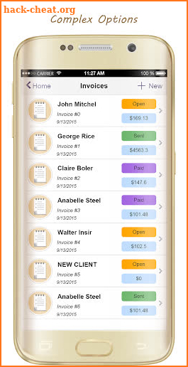 Invoices & Estimates screenshot