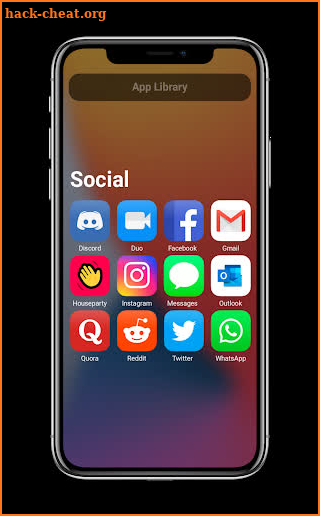 iOS 14 for KLWP screenshot