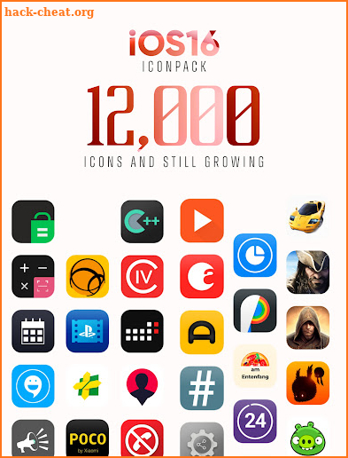 iOS 16 - Apple Icon pack screenshot