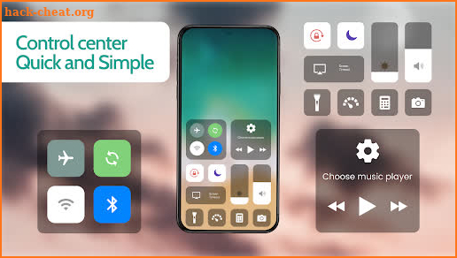 iOS Control Center 16 Launcher screenshot