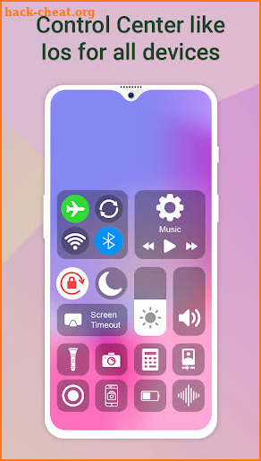 iOS Control Center iOS 15 screenshot