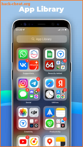 IOS Launcher 15.4 beta screenshot