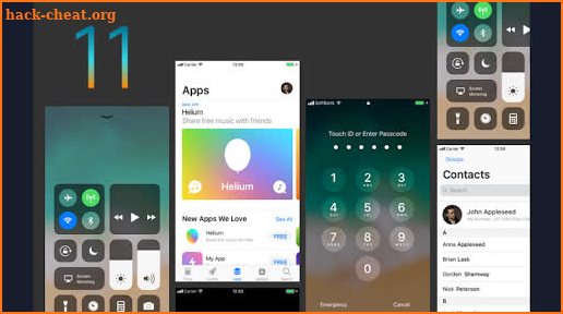 iOs14 Launcher, Xs Max launcher & Control Center screenshot