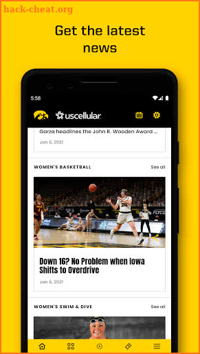 Iowa Hawkeyes screenshot