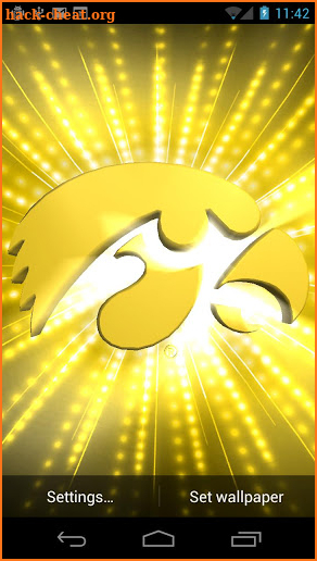 Iowa Hawkeyes Live WPs screenshot