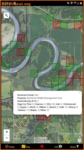 Iowa Mushroom Forager Map Morels Chanterelles screenshot